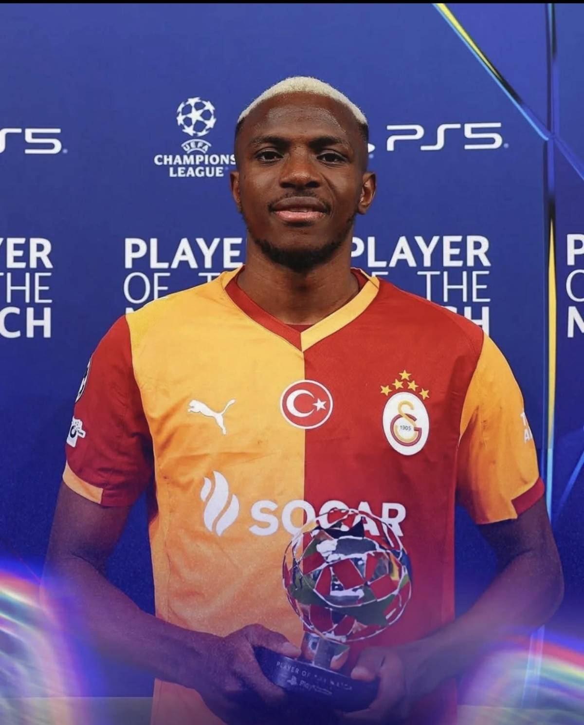 Victor Osimhen earned Man of the Match honors after the Super Eagles forward made the difference, sc...