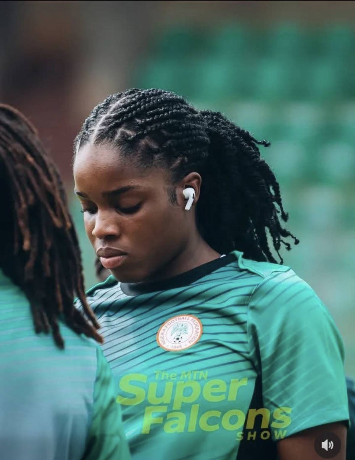 Even though she faced a 1-0 loss in her first match with Nigeria's Super Falcons π¦
against the Came...