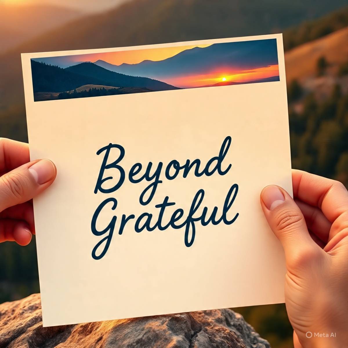 Life is full of all stuffs, but I choose to be Beyond Grateful!