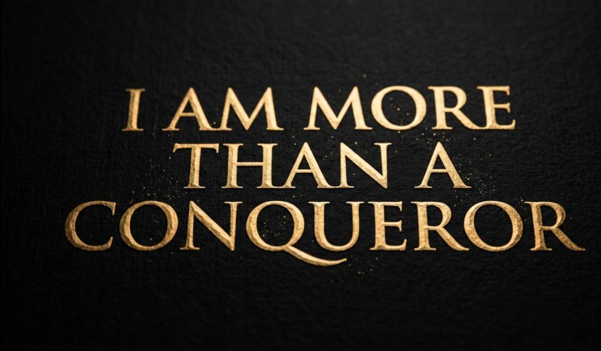 I am more than a conqueror