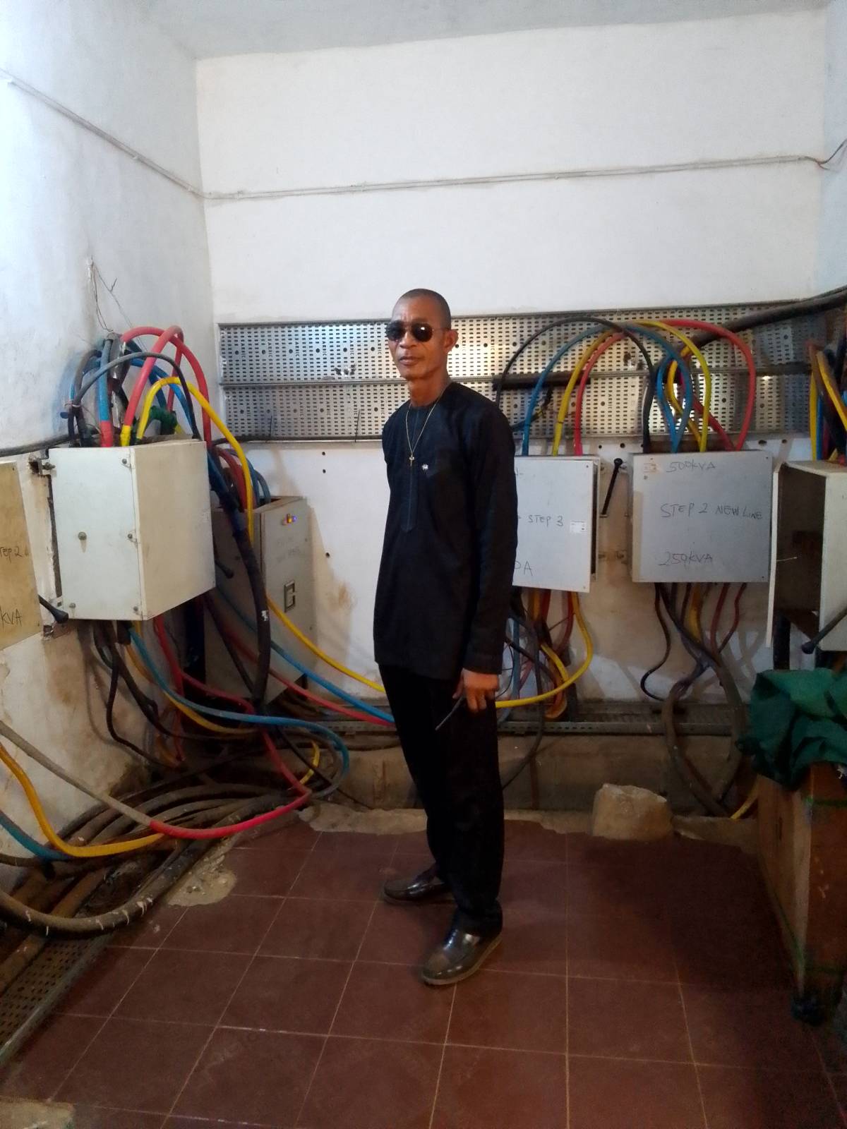 During routine checks in our central control and exchange rooms!☢️⚠️🚷