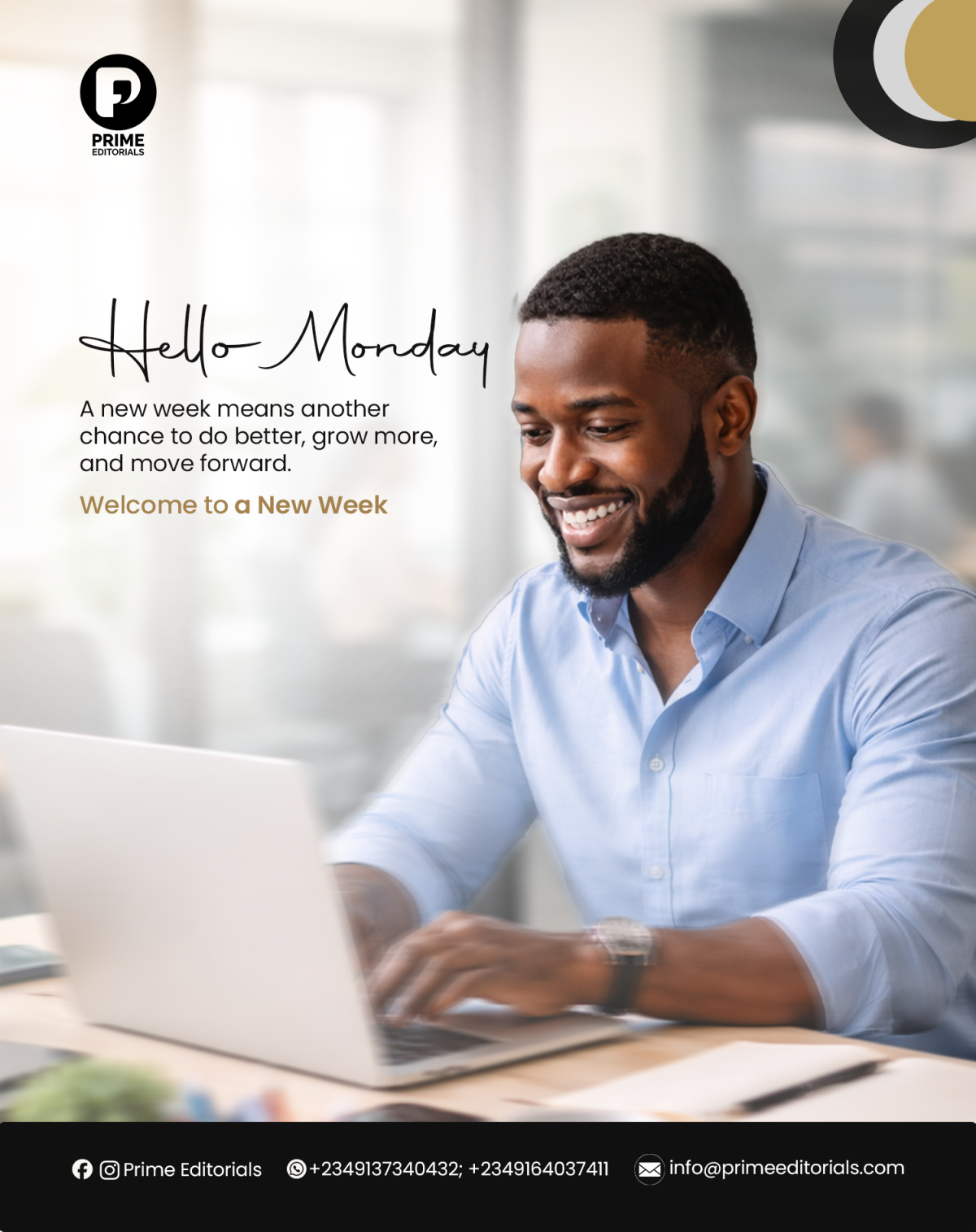 A new week means another chance to do better, grow more, and move forward.
The middle of April is a...