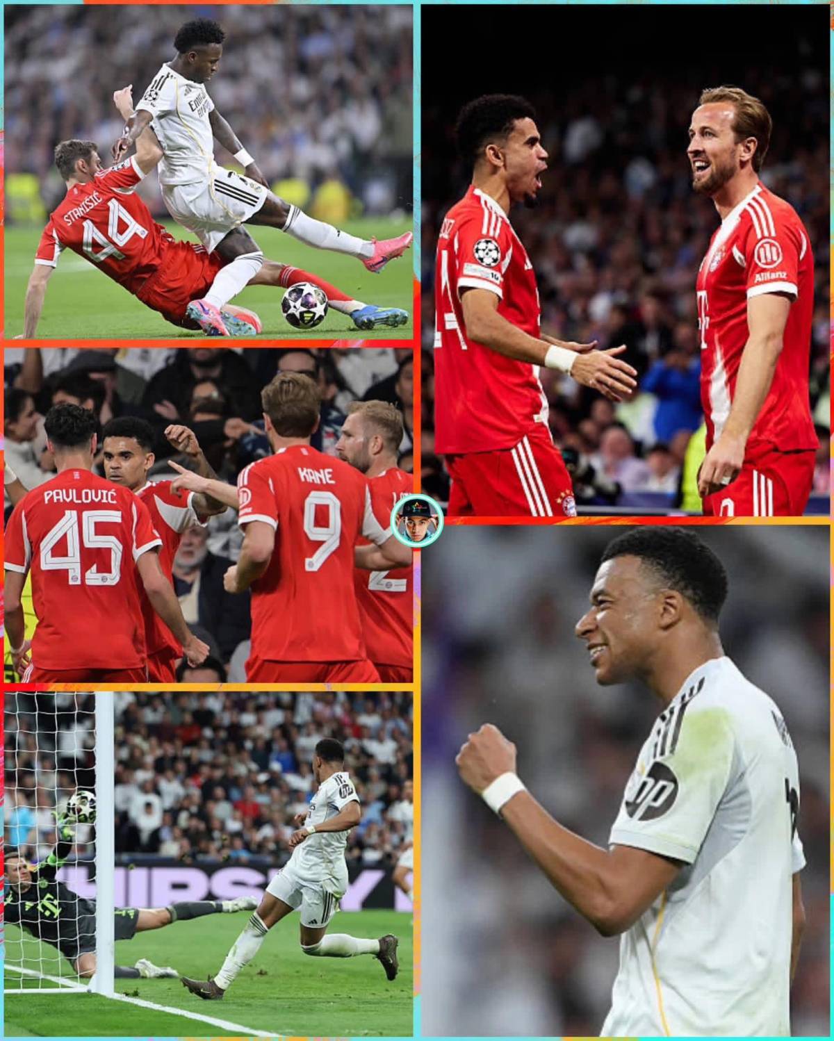 ⚪️UCL | Quarter Final | 1st Leg | Full Time
🎮Real Madrid 1-2 Bayern
⚽️K. Mbappé 74' L. Díaz 41'...