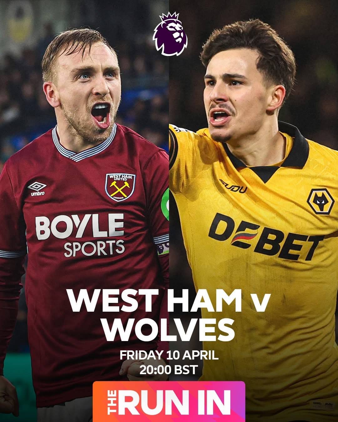 Friday night under the lights at the London Stadium ๐คฉ
โ West Ham United v Wolverhampton Wanderers...