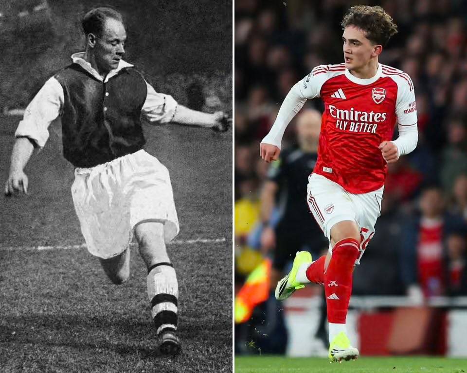 Max Dowman is related to Arsenal Legend George Male - the first player to win six league titles ✨ [...