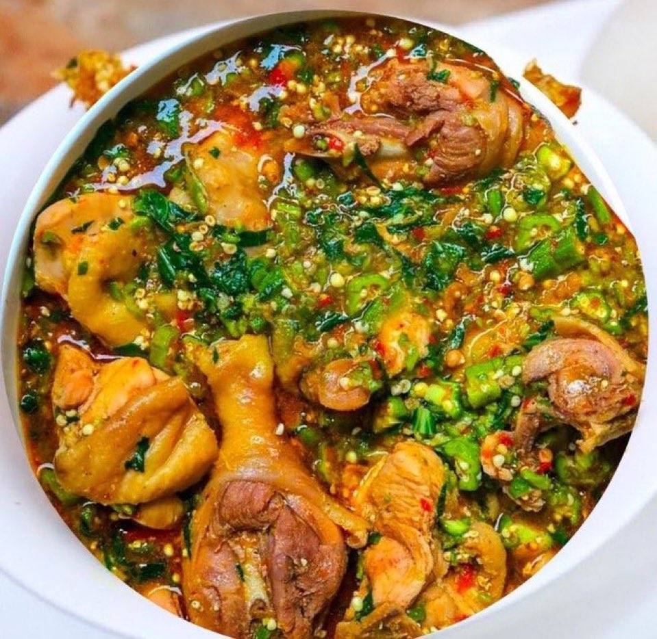 What are you having with this?
Yam or Rice