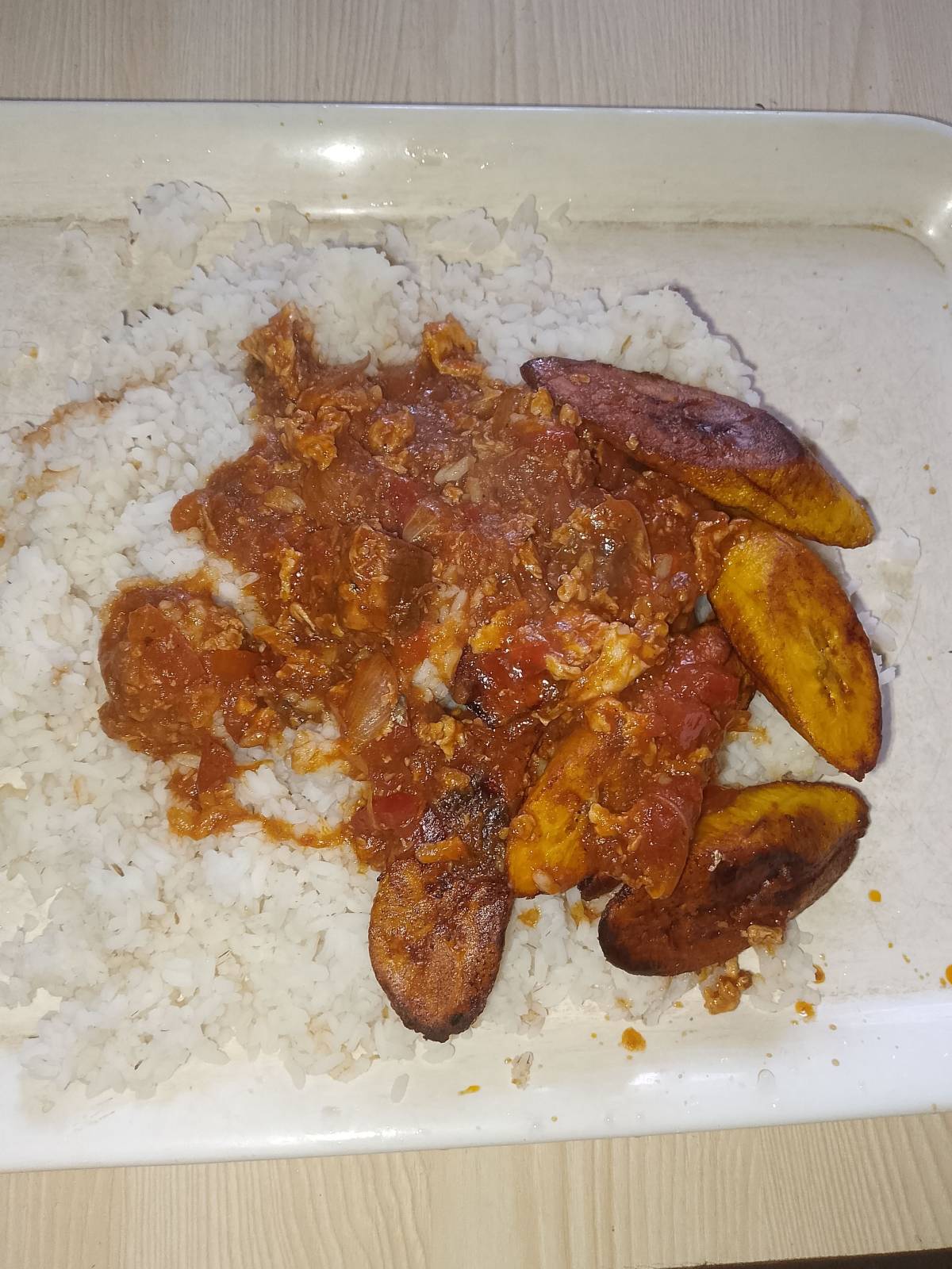 When you have peace of mind, a little you eat makes you healthy. No be juju