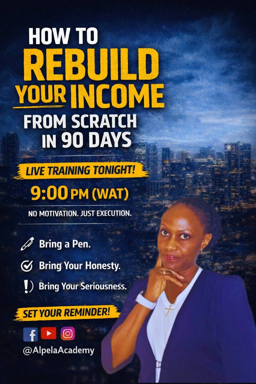 Day 4
Most people are posting every day.
Quotes. Reels. Flyers. Motivation.
But the bank account i...