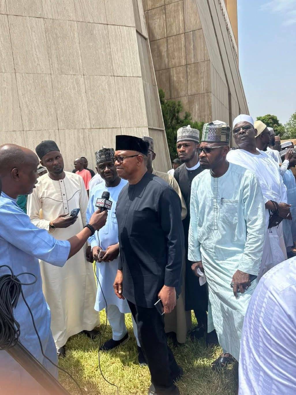 Even Senator Ali Ndume can’t help but pause in admiration for the incoming President of Nigeria 🥰🥰...