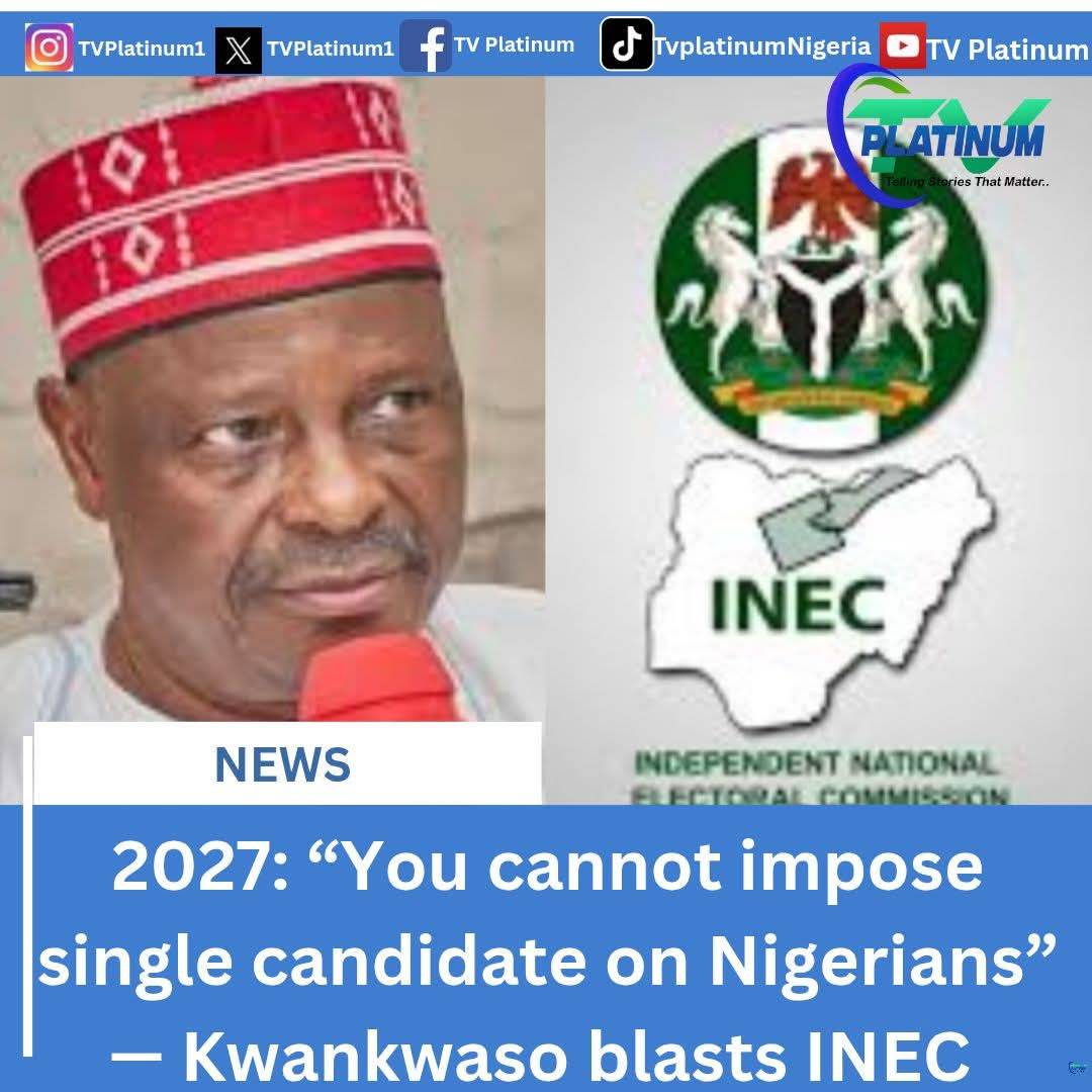 Kwankwaso has issued statement condemning INEC Illegal actions against ADC.