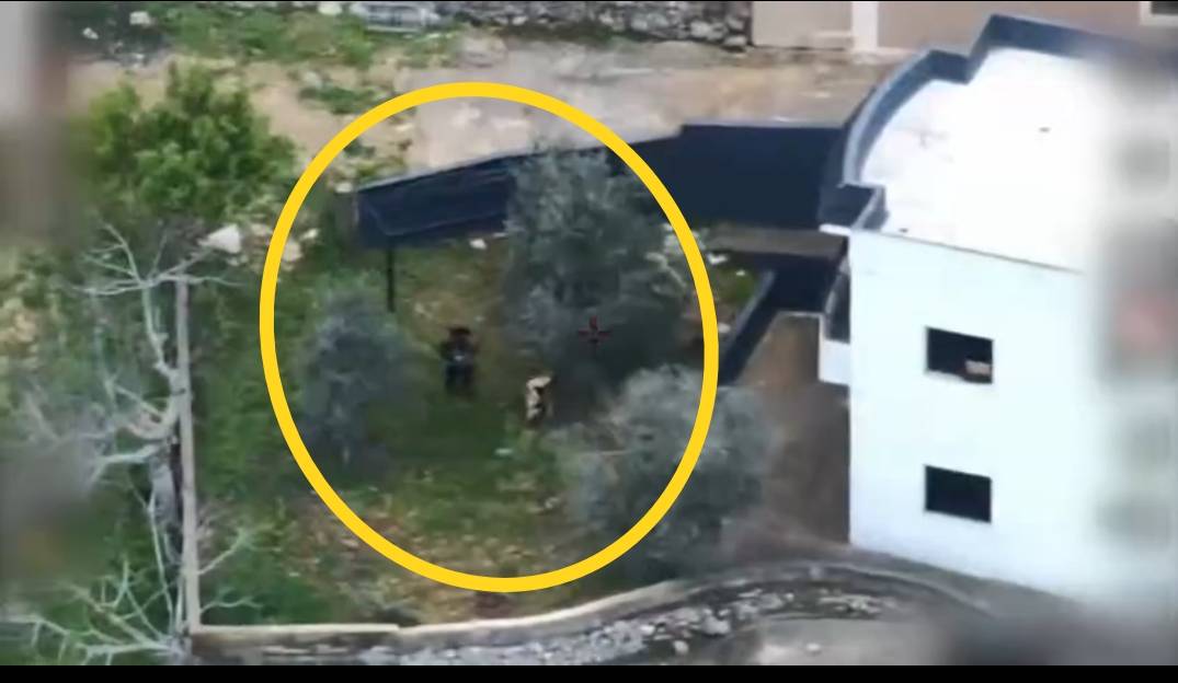 In Southern Lebanon, the IDF spotted Hezbollah today.. zoom