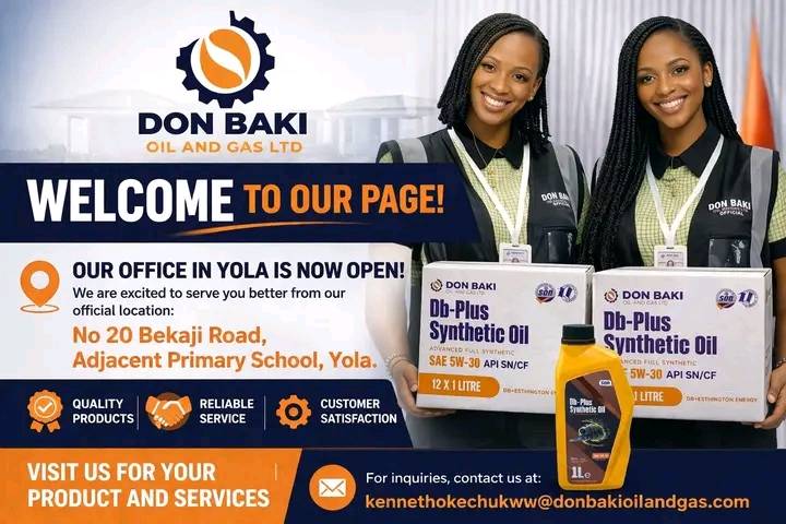 Welcome to the official page of Don Baki Oil and Gas Ltd North Eastern Region.
We are excited to ann...