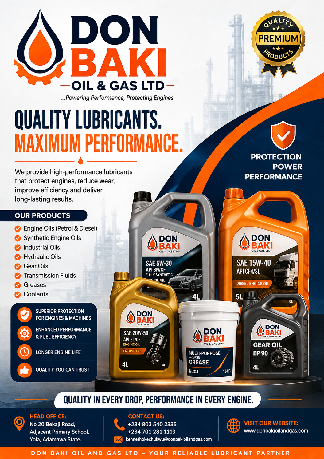 Happy New Week from Don Baki Oil and Gas Ltd!
Step into this new week with confidence, power, and p...