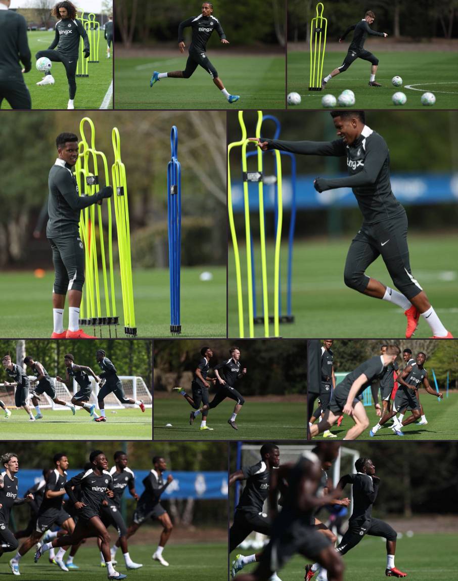 ๐ธ Today's training session ahead of Manchester City clash! ๐ช๐ต (3/3)
#CFC | #Chelsea | #CHEMCI...