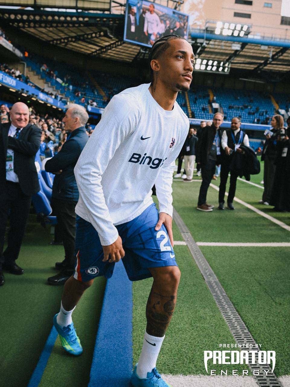 Set for kick-off. ๐ช
#CFC | #Chelsea | #CHEMCI
๐ฒ @CFC_ChelseaFC