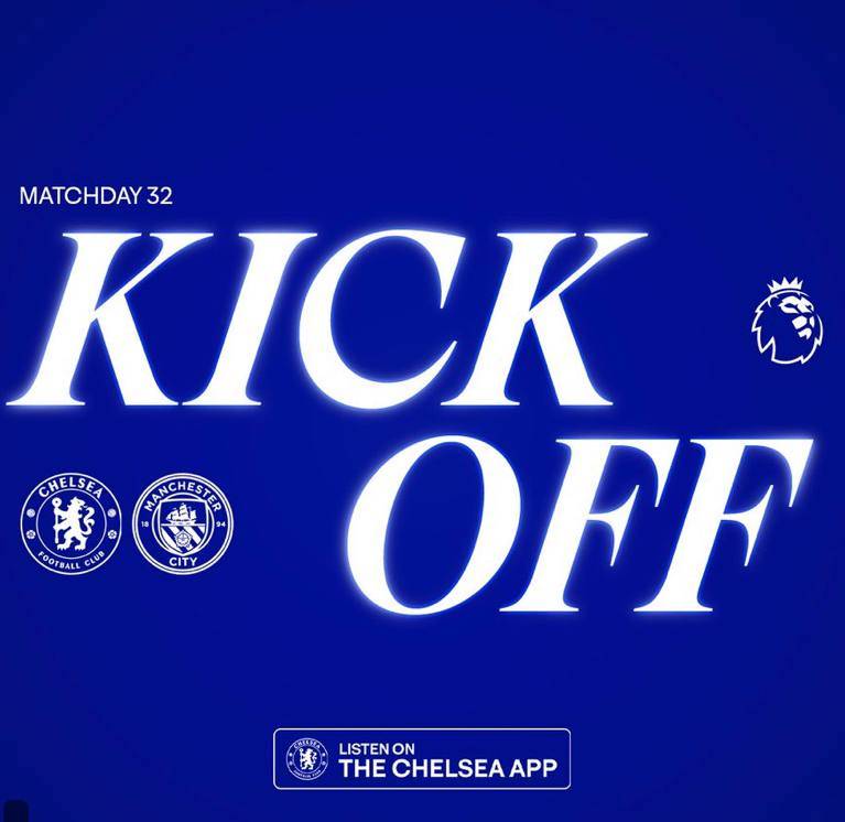 Chelsea 0-0 Man City: We're underway at Stamford Bridge.