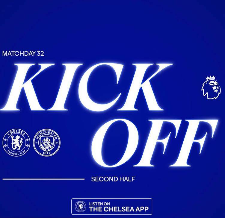 Back to work! 💪

🔵 0-0 ⚪️ [46] #CFC | #CHEMCI