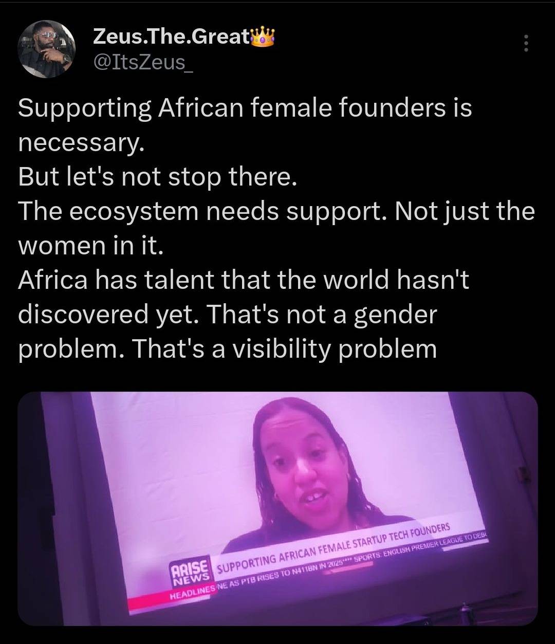 #Africa #AfricanTech #Startups #Innovation #Founders #Women
Young Women in this Nigeria are so Foc...