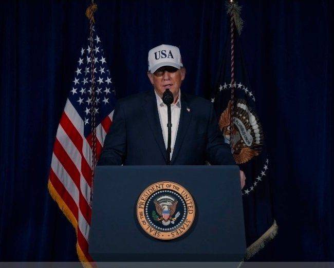 🚨 OPERATION EPIC FURY: President Trump said that the United States had begun "major combat operatio...