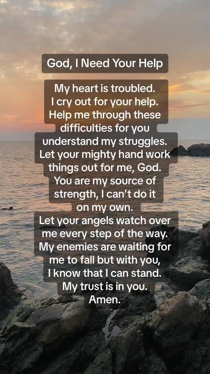 I'd love to share today's prayer with you!
Trusting Jesus in Times of Trouble
Lord, please help me...