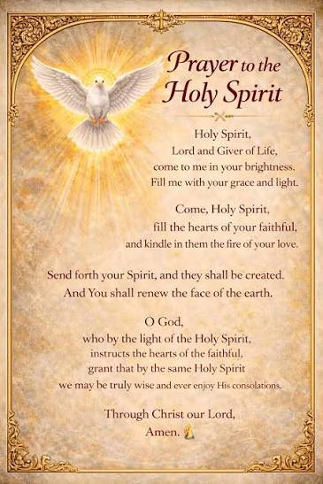 I'd love to share today's prayer with you!
The Holy Spirit in me
God, please help me to be aware o...