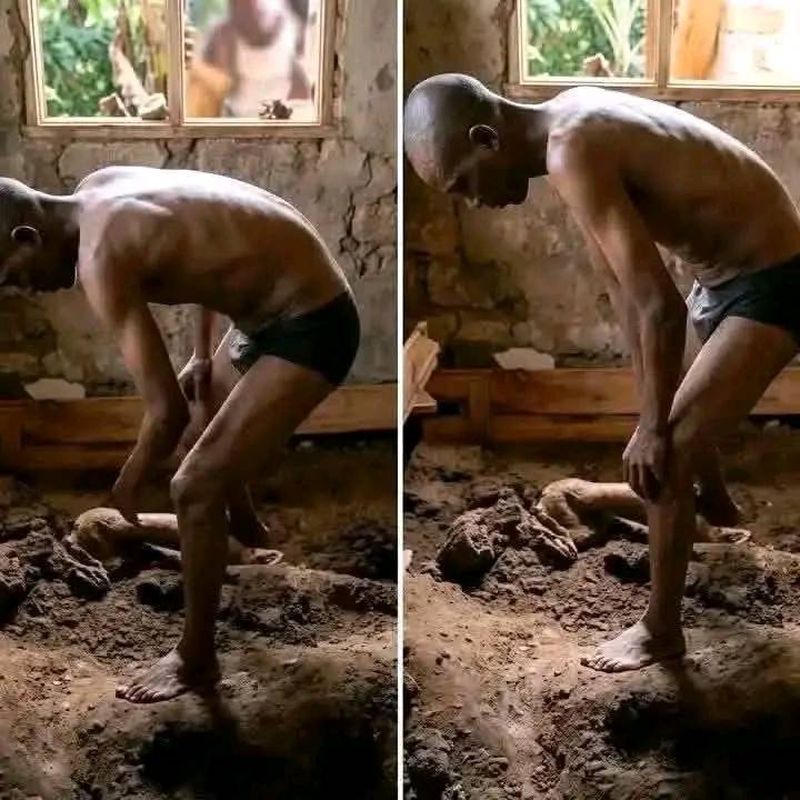 This man here kill his friend and burial him in his house because he saw credit alert of 5 million o...