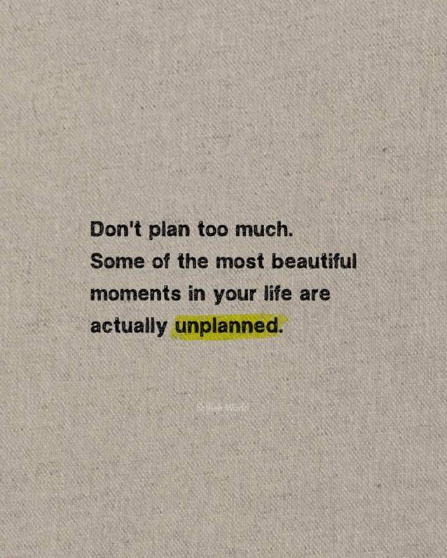 Unplanned moments are the best moments