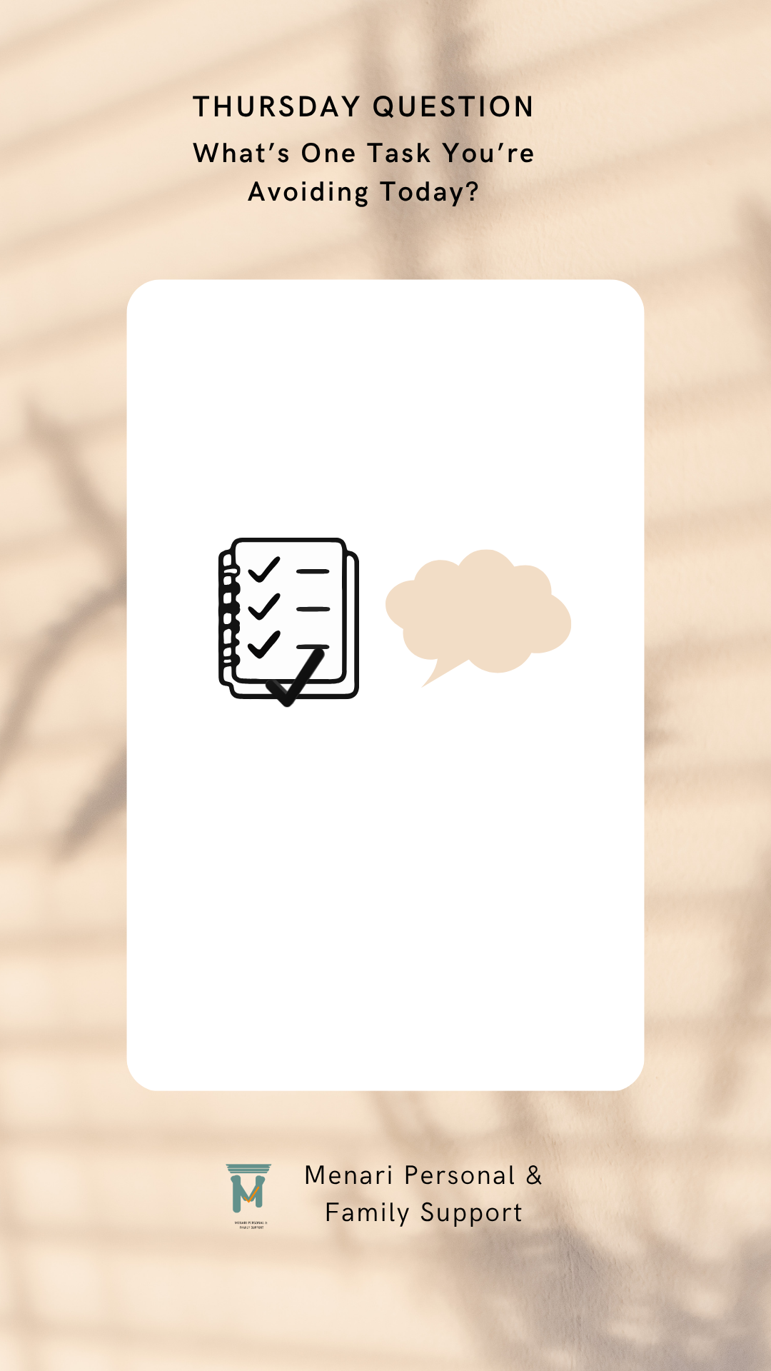 We all have that one task we keep postponing — a call, a document, a follow‑up, a decision, or somet...