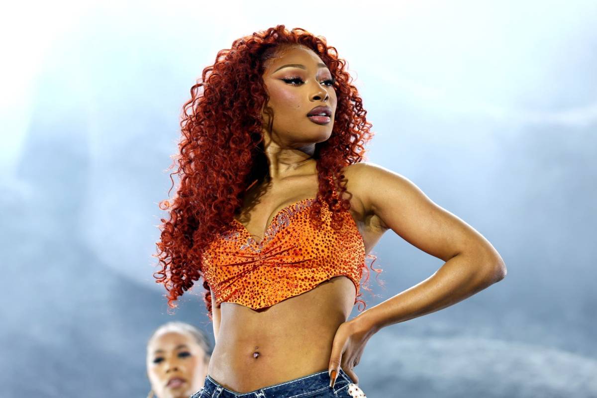 American star Megan Thee Stallion released a statement, announcing she broke up with basketball play...