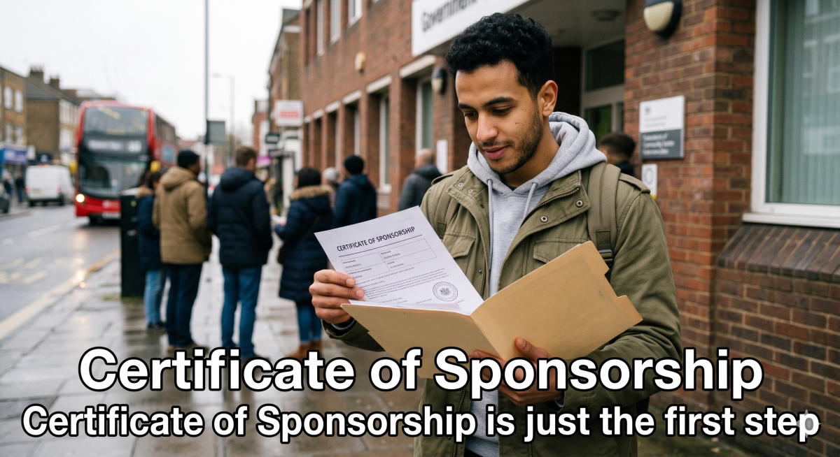 CERTIFICATE OF SPONSORSHIP IS JUST THE FIRST STEP!
Even with CoS, you need NMC registration, Engl...