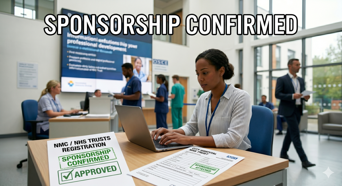 FINDING TRUSTS OFFERING CoS & STRATEGIC APPLICATION.
Not every NHS trust can sponsor—target your ap...