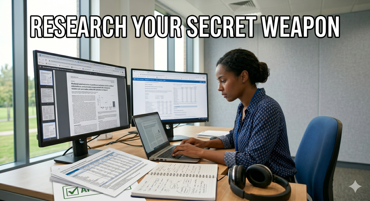 RESEARCH IS YOUR SECRET WEAPON.
Check trust websites, gov.uk postings, and recruitment agencies to...