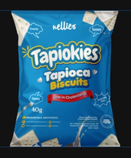After the day's stress, a glass of red wine and some bites of Tapiokies biscuits from Nellies Nigeri...