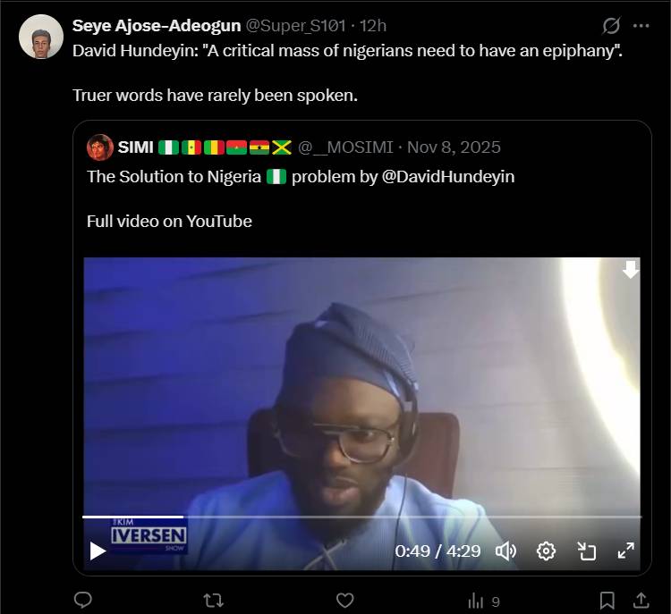 Need that critical mass.
#LekeeLekee #electoralreform #nigeria #senate