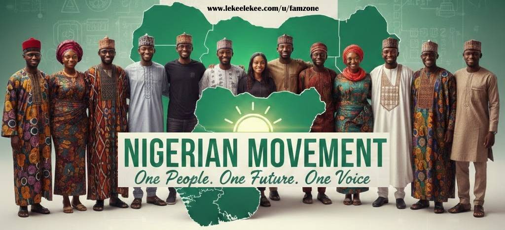 Hi Everyone,
Please join "Nigerian Movement" is a non-partisan community for every Nigerian—home...