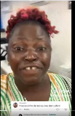Woman cr!es out at Union Bank after claiming ₦57,000 was deducted from her account.