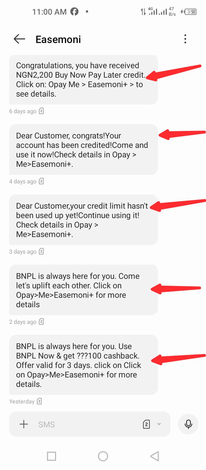 Please Lekaits Let's gather here Oh! I have never applied for any loan from any of the fintect app b...