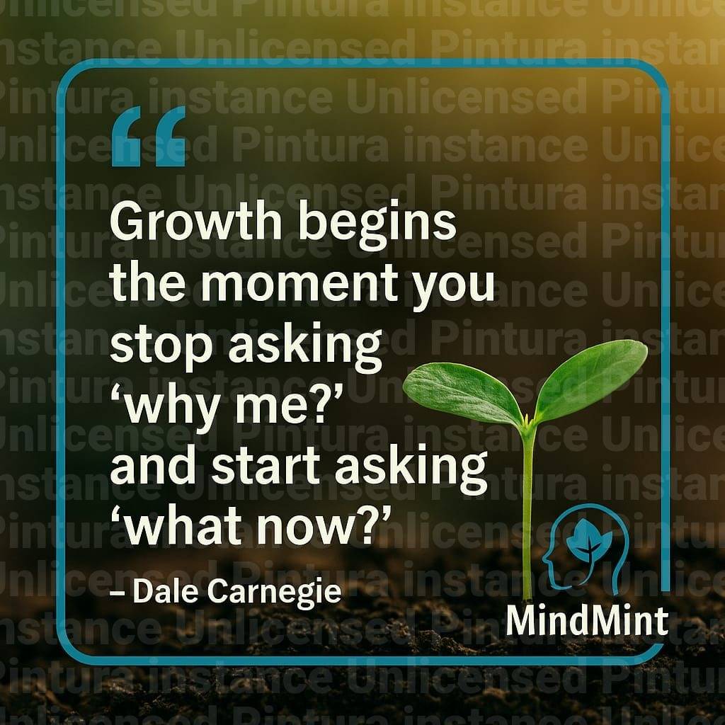 Take responsibility for your life
