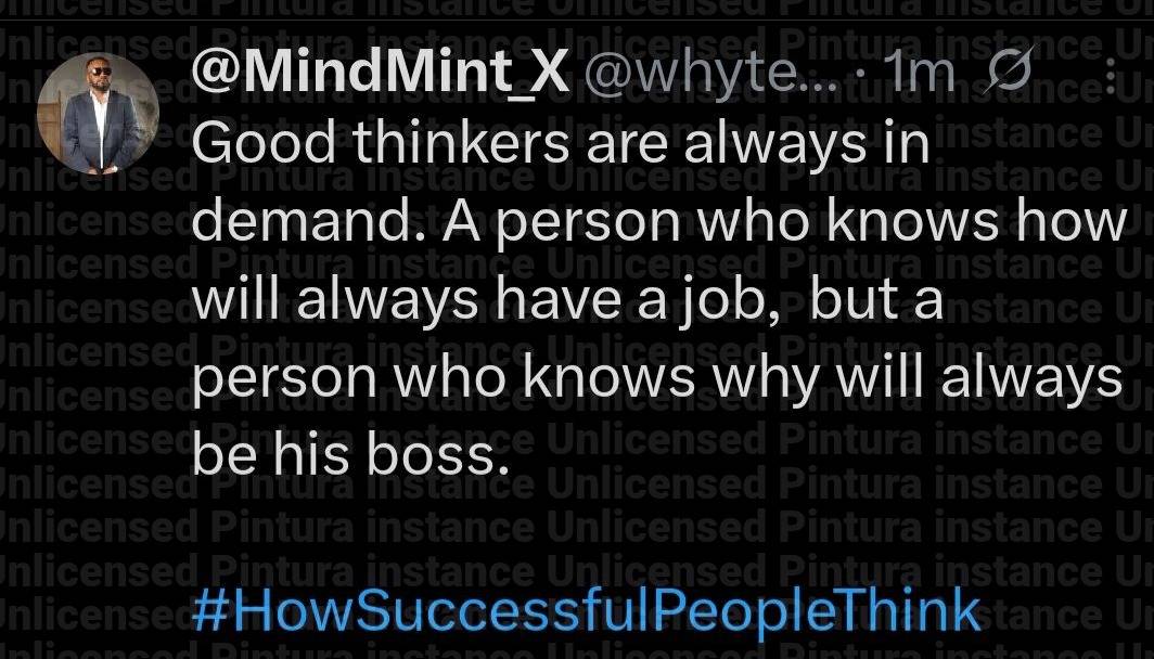 #Leekeleke #MrWhyte #Think