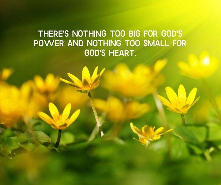 Sometimes we carry our worries as if they’re either too heavy to bring to God or too small to matter...