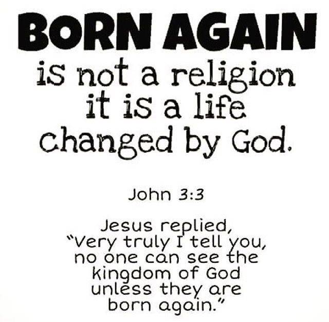 Being born again isn’t about labels, routines, or outward show—it’s about transformation. It’s the m...