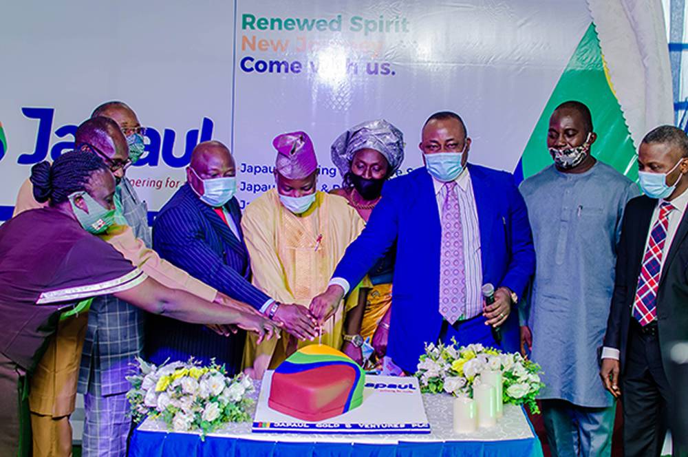 Japaul Gold & Ventures Plc, a Nigerian conglomerate headquartered in Lagos State, announced in a sta...