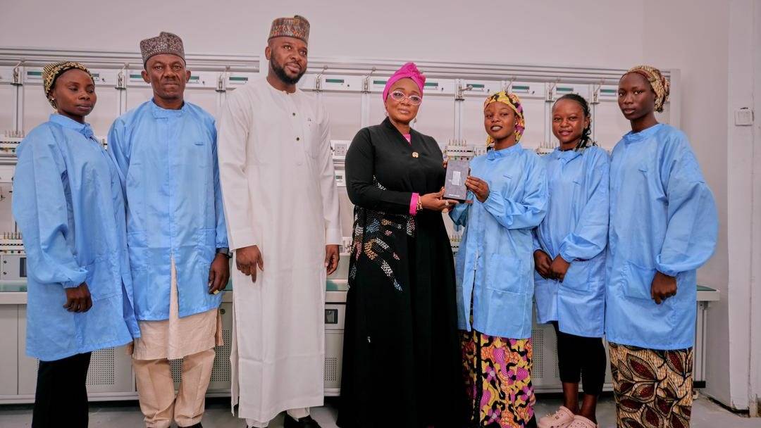 The Minister of Women's Affairs, Hajiya Imaan Sulaiman-Ibrahim, paid an official visit to the facili...