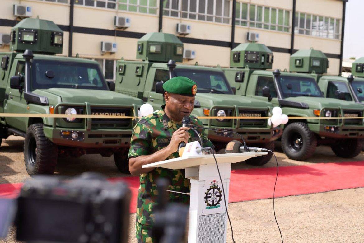The Chief of Staff of the Army, Lieutenant General Waidi Shaibu, praised the production of light arm...