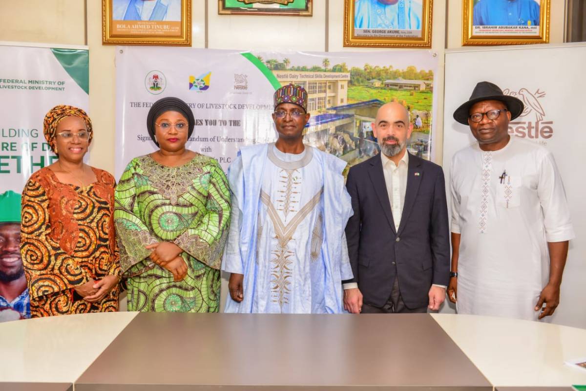 The Federal Government of Nigeria and Nestlé Nigeria Plc have signed a memorandum of understanding f...