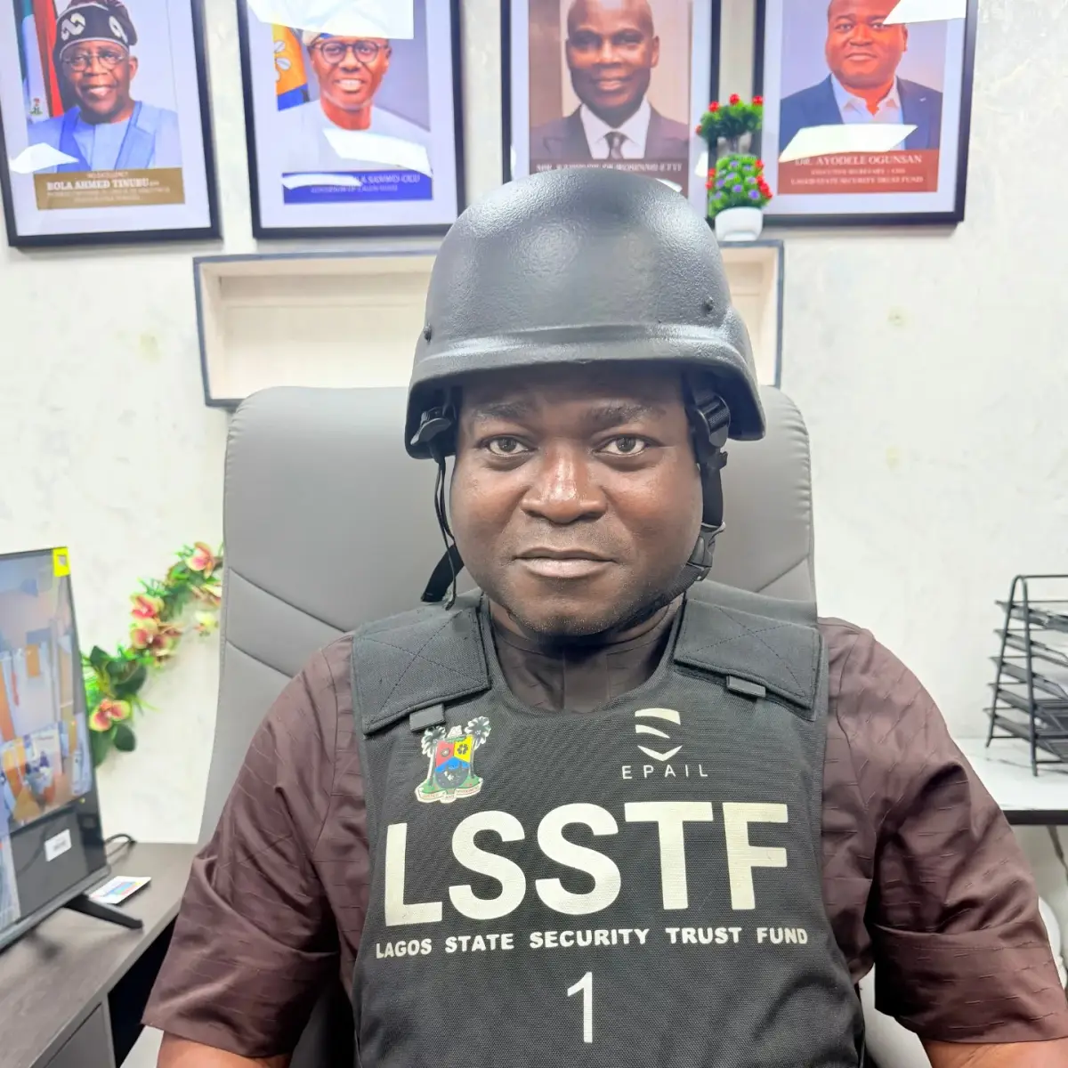 The Lagos State Security Trust Fund (LSSTF), headed by LSSTF Director General Dr. Ayodele Ogunsan, v...