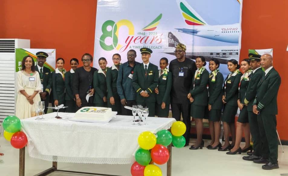 Ethiopian Airlines Marks 80th Anniversary, Highlights 65-Year Partnership with Nigeria
https://ne...