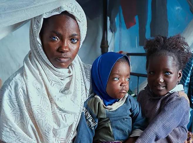 Meet a well-known lady from Nigeria, associated with blue eyes, Risikat Moromoke Azeez who has natur...