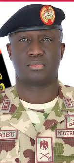 Brigadier General Samaila Mohammed Uba, commander of the Nigerian Army's 25 Task Force Brigade in Da...