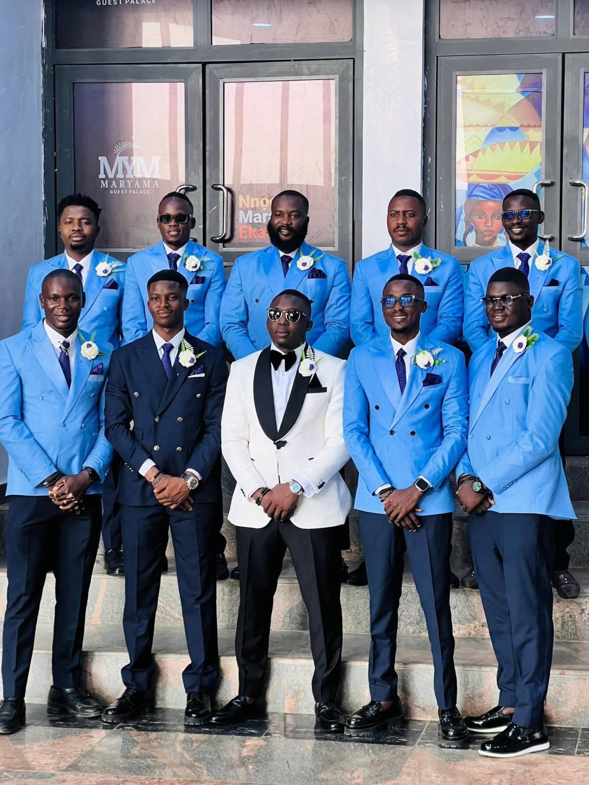 Myself and my guys turned up for a friend who got married over the weekend.
STEEZE and composure 💯